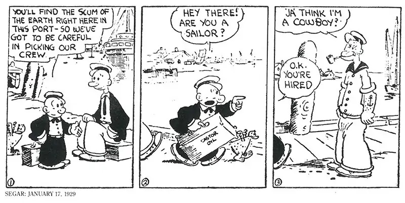 Popeye Public Domain 2025 #51