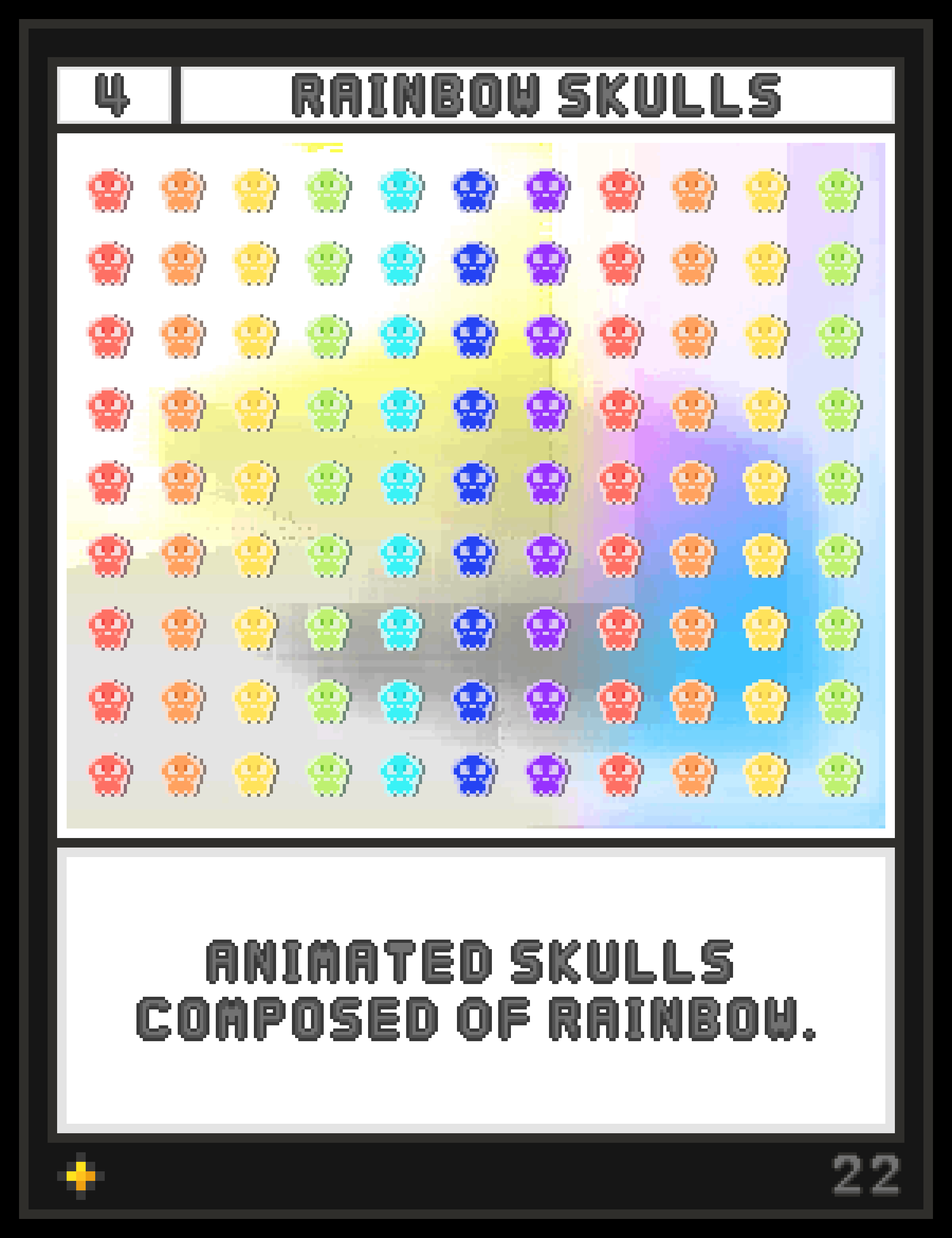 RAINBOW SKULLS