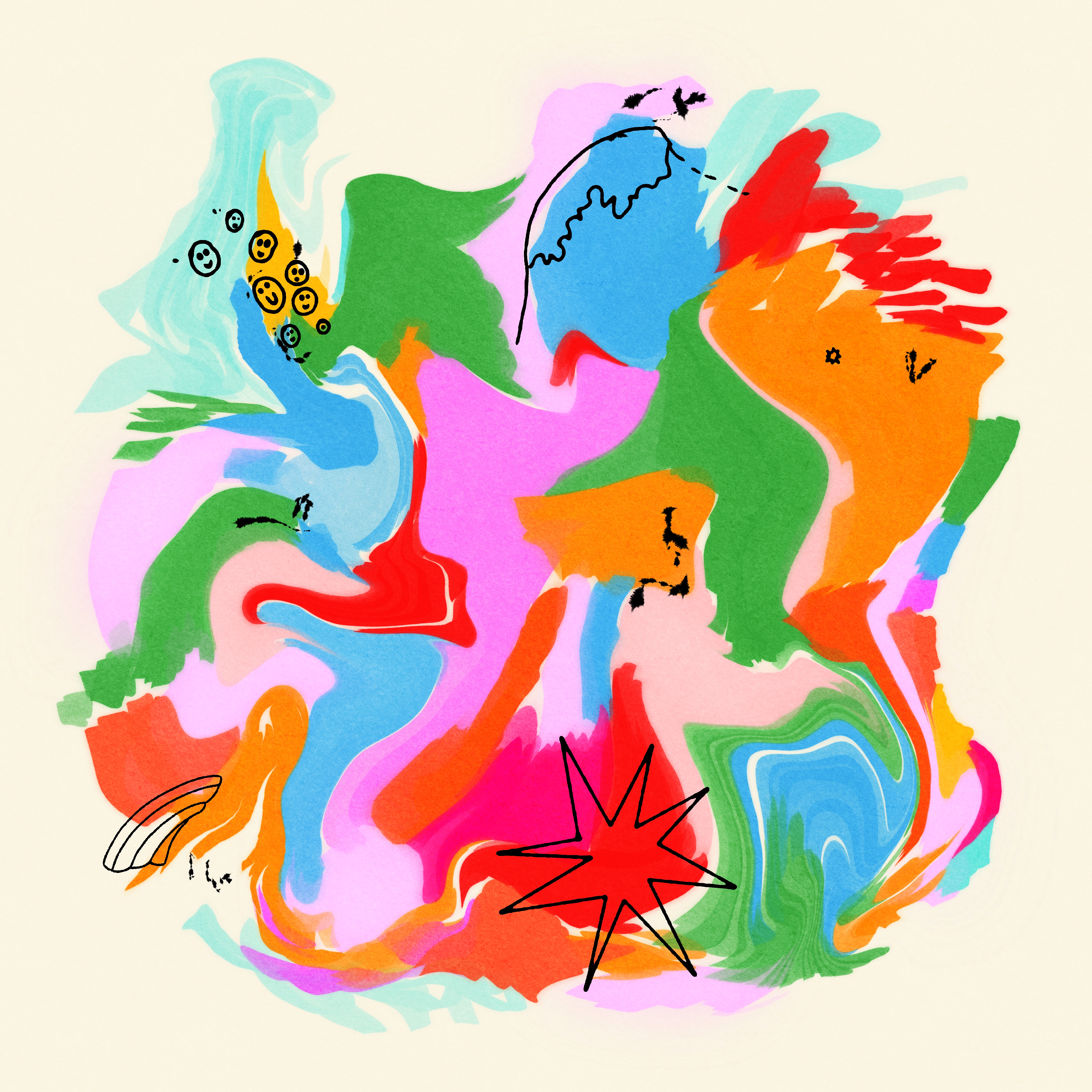 🙂🌊⭐️🌈🏄‍♂️