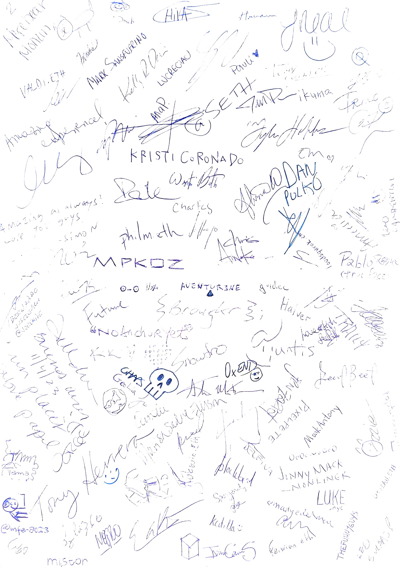 Bright Moments Argentina Signature Page