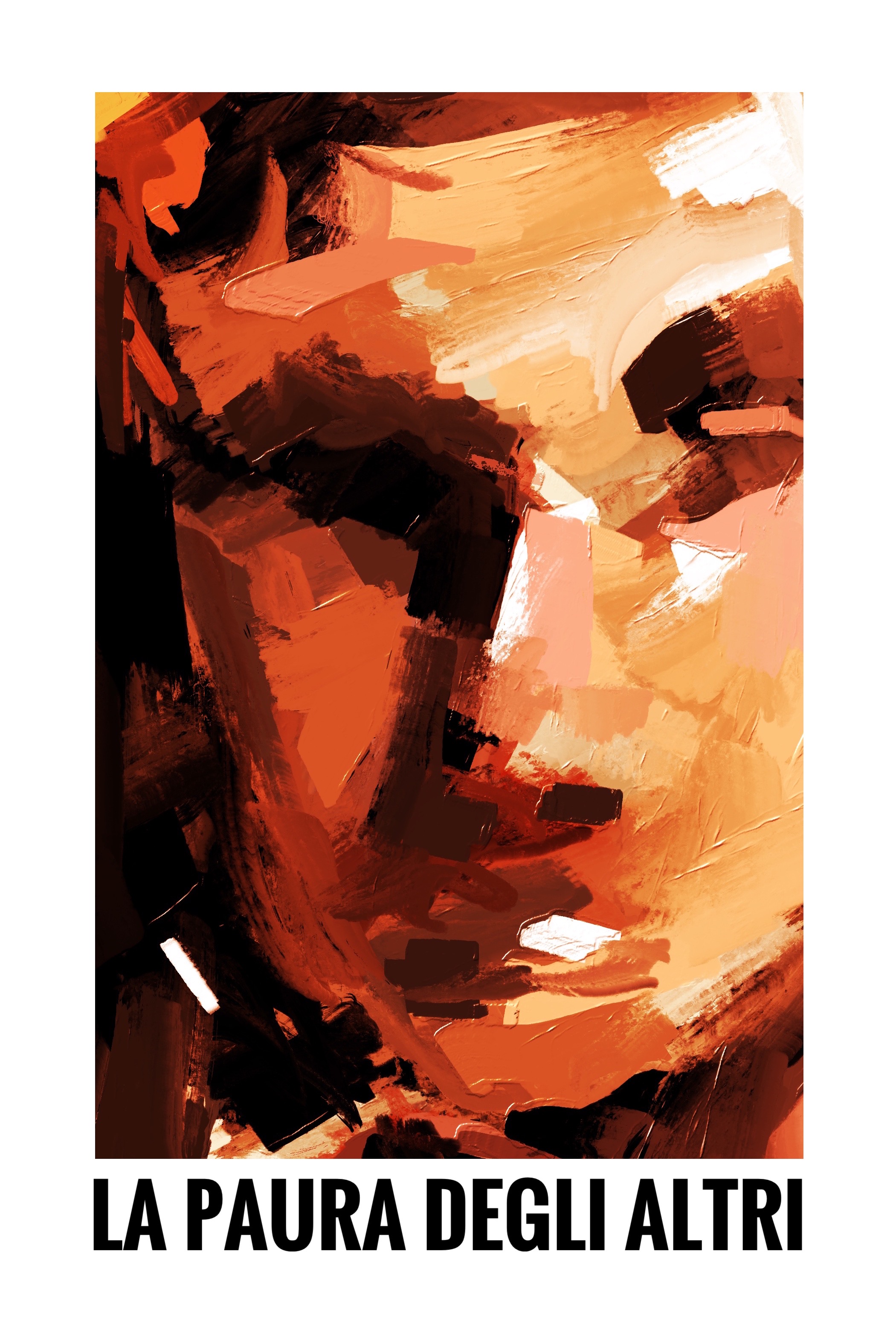 la paura degli altri / promo flyer