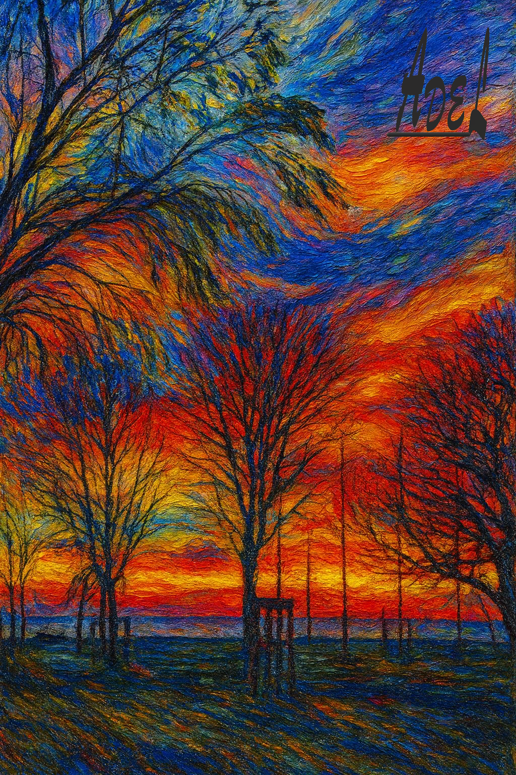 Sunset by the Sea