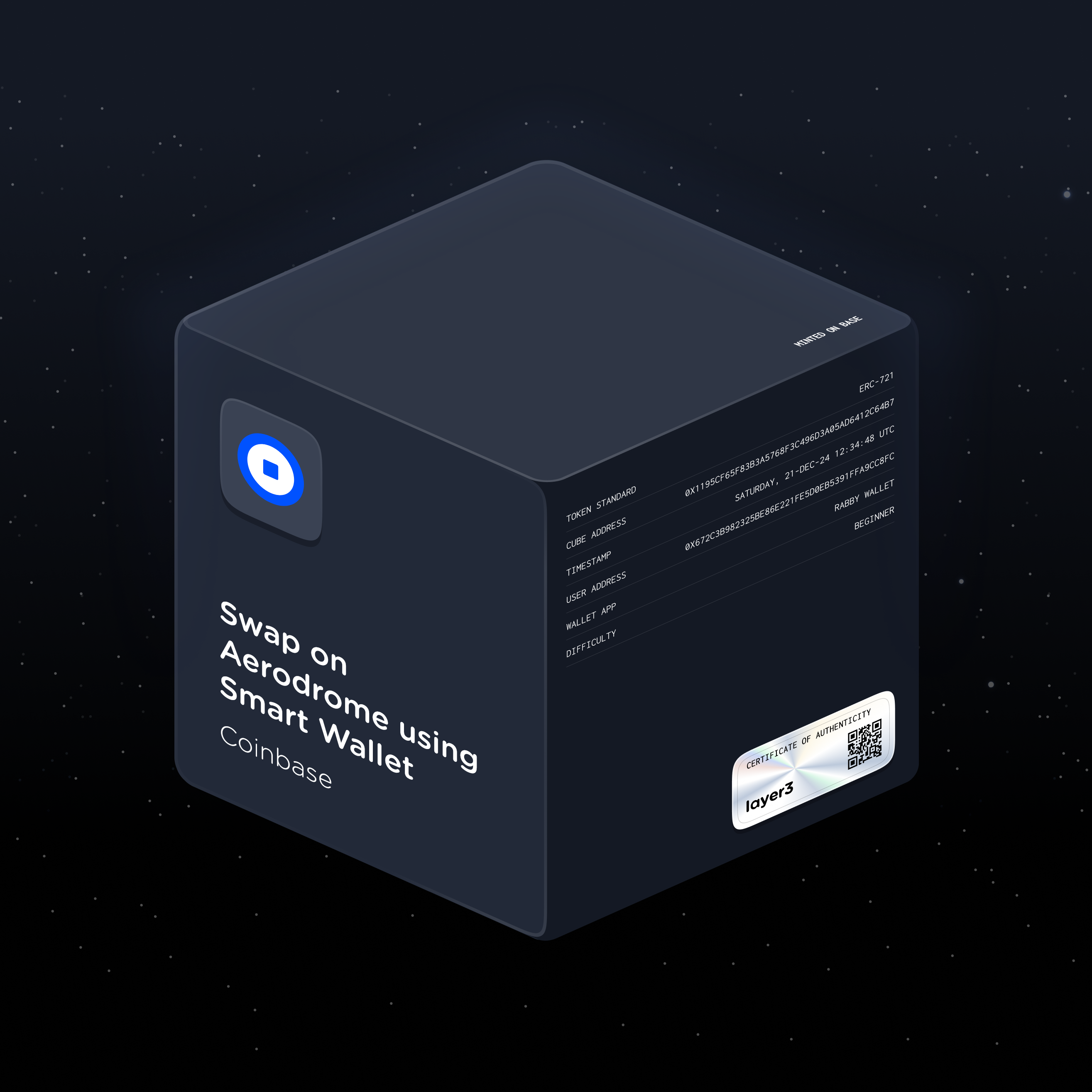 Swap on Aerodrome using Smart Wallet