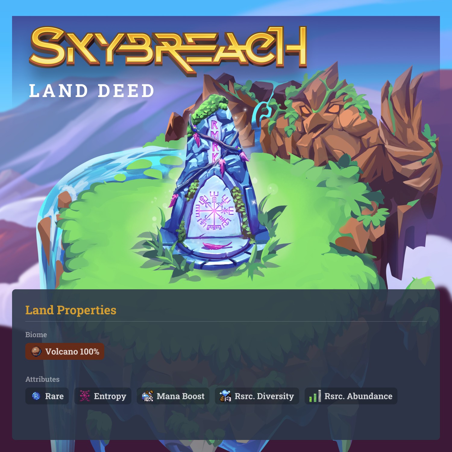 (248, 77) Skybreach Rare Land Deed