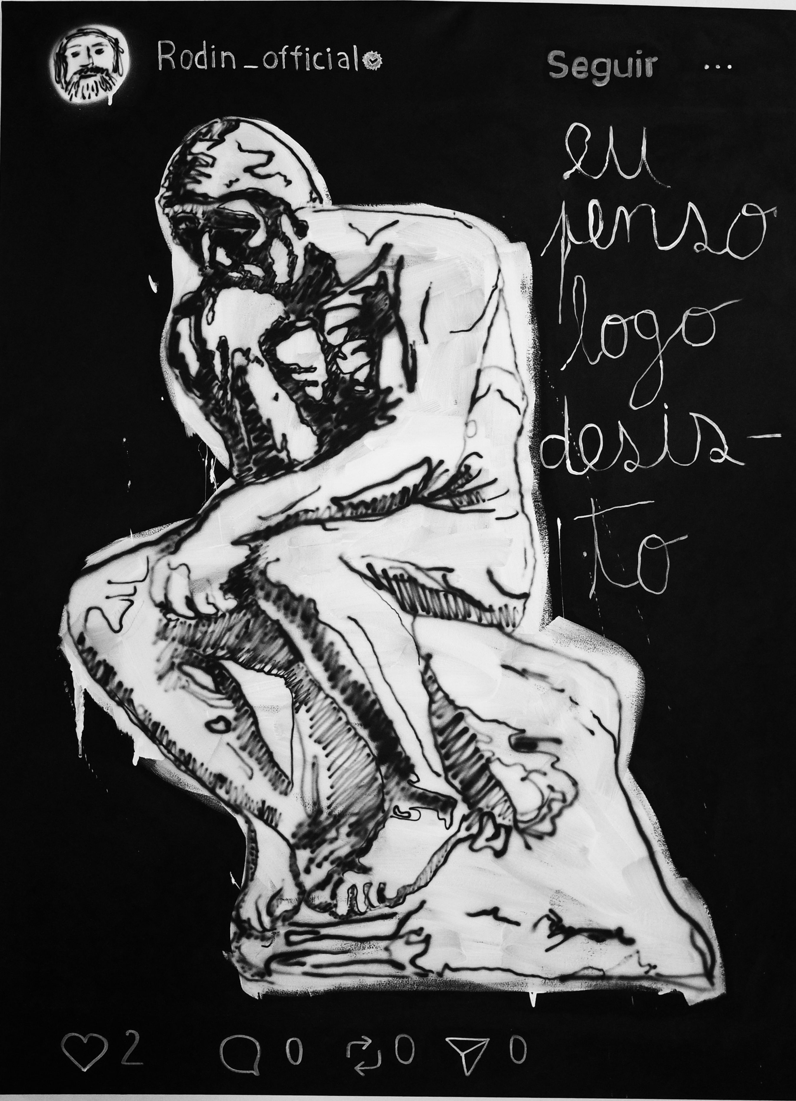 Eu penso logo desisto