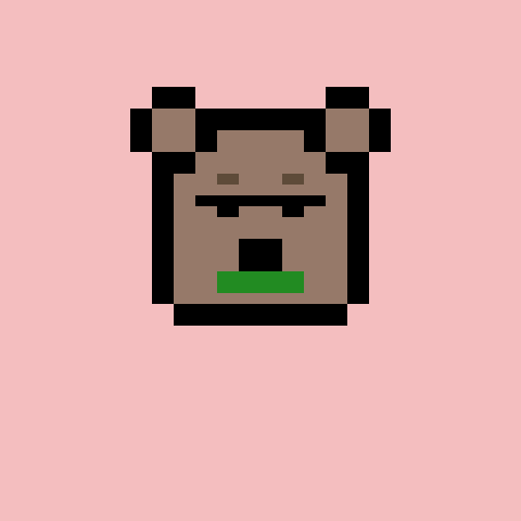 Pixel Bear #10812