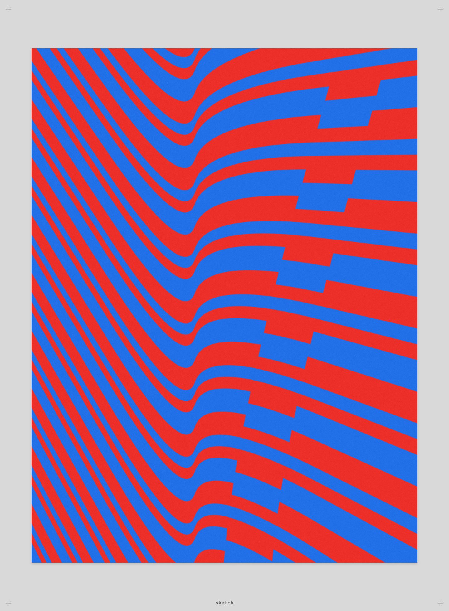early fold sketch
