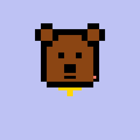 Pixel Bear #23805