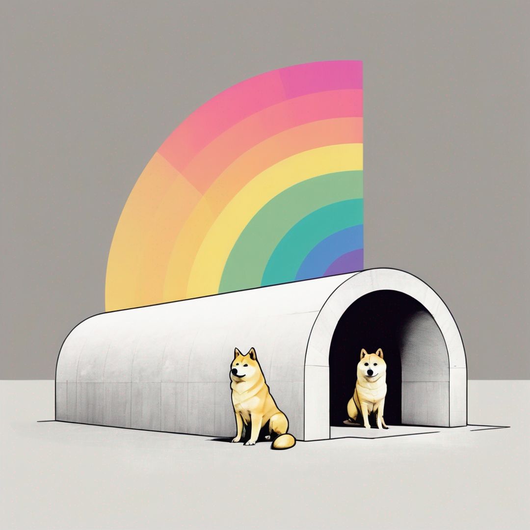 α - ARC DE SANT MARTÍ - Rainbow