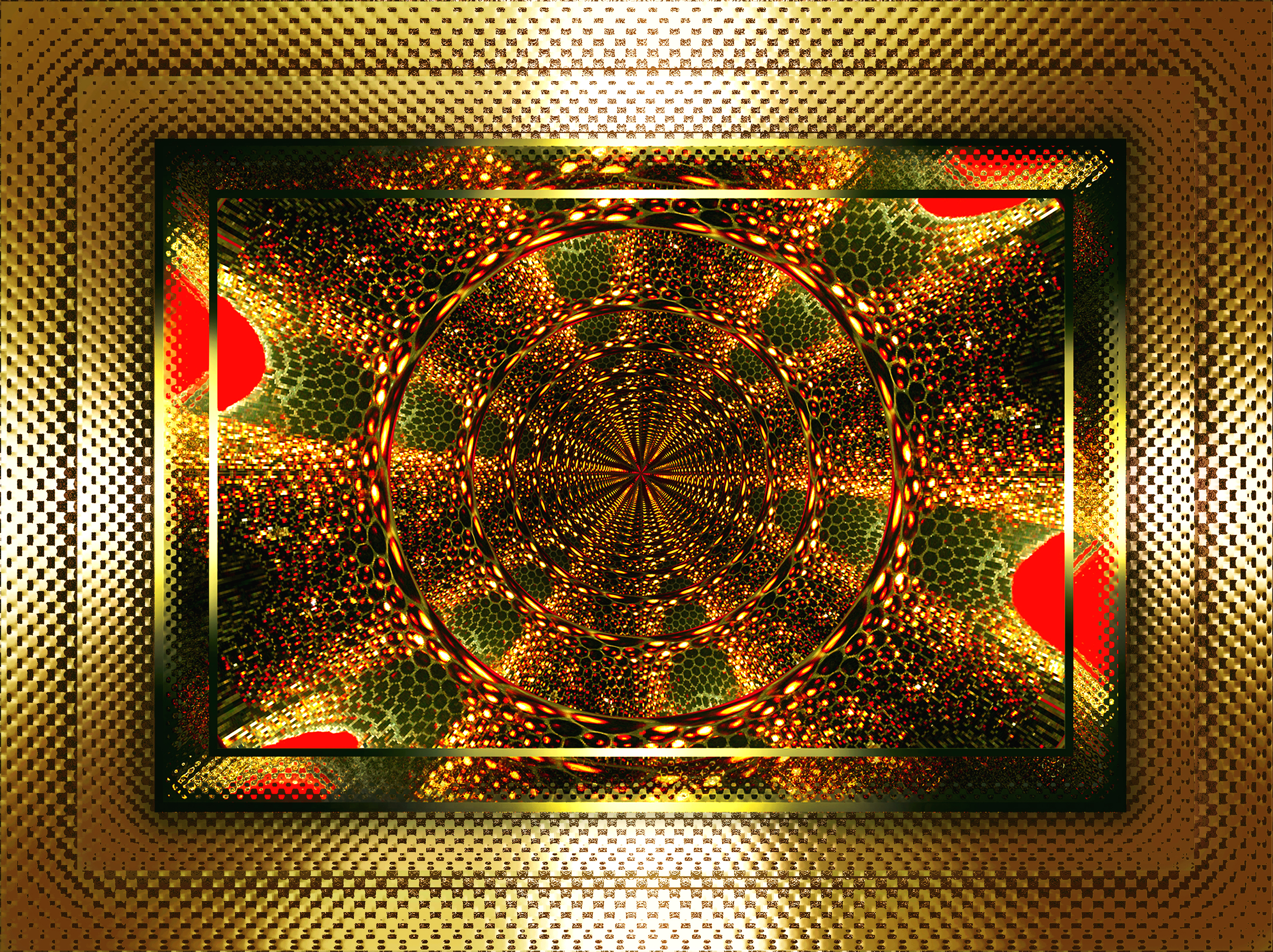 THE STRUCTURE OF SPACE IN AN INFINITE MANIFESTATION