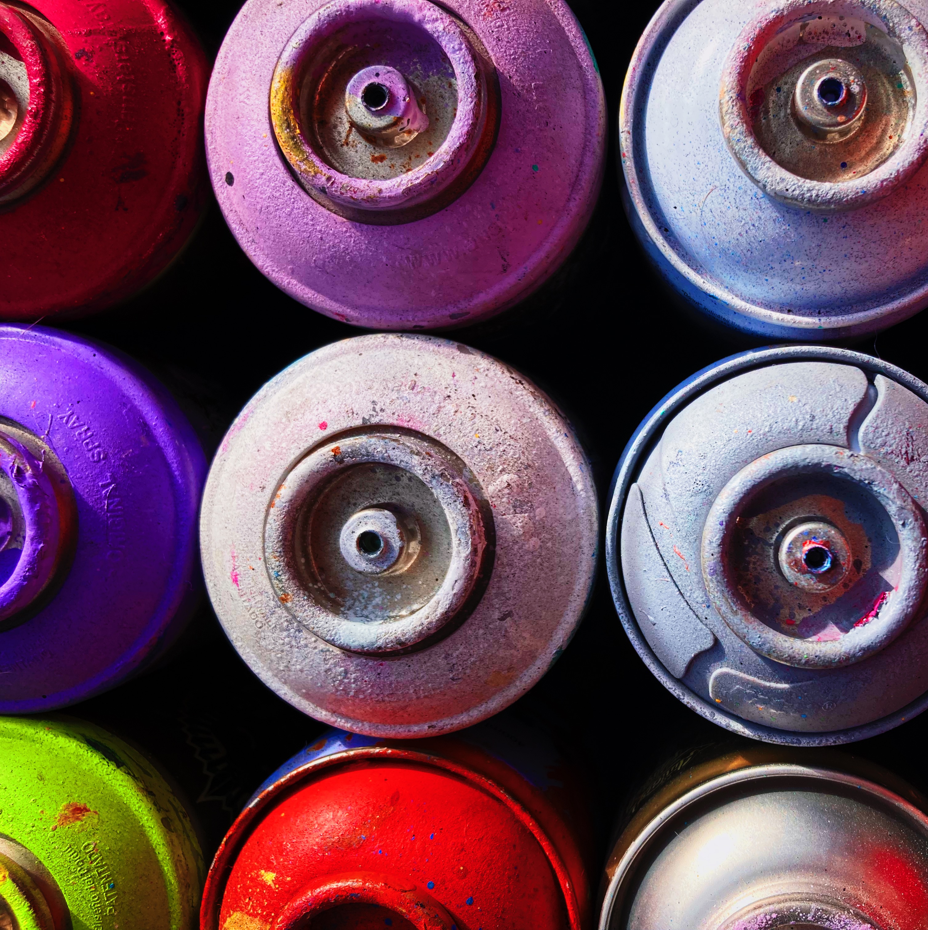 Spray paint cans #26