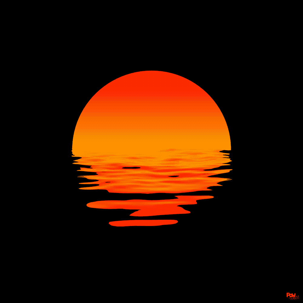 The sun sank #4224