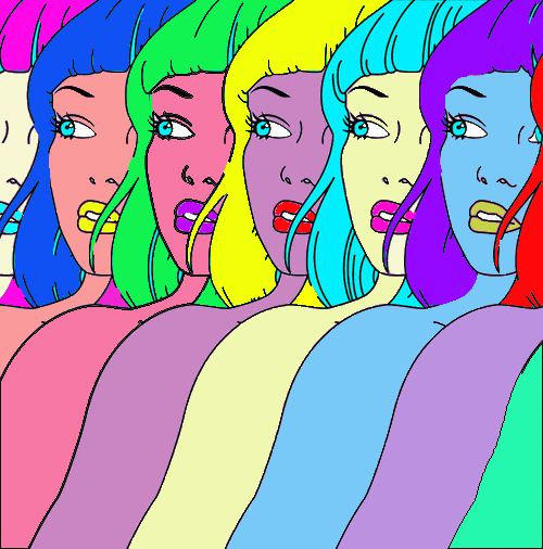 Rainbow Face