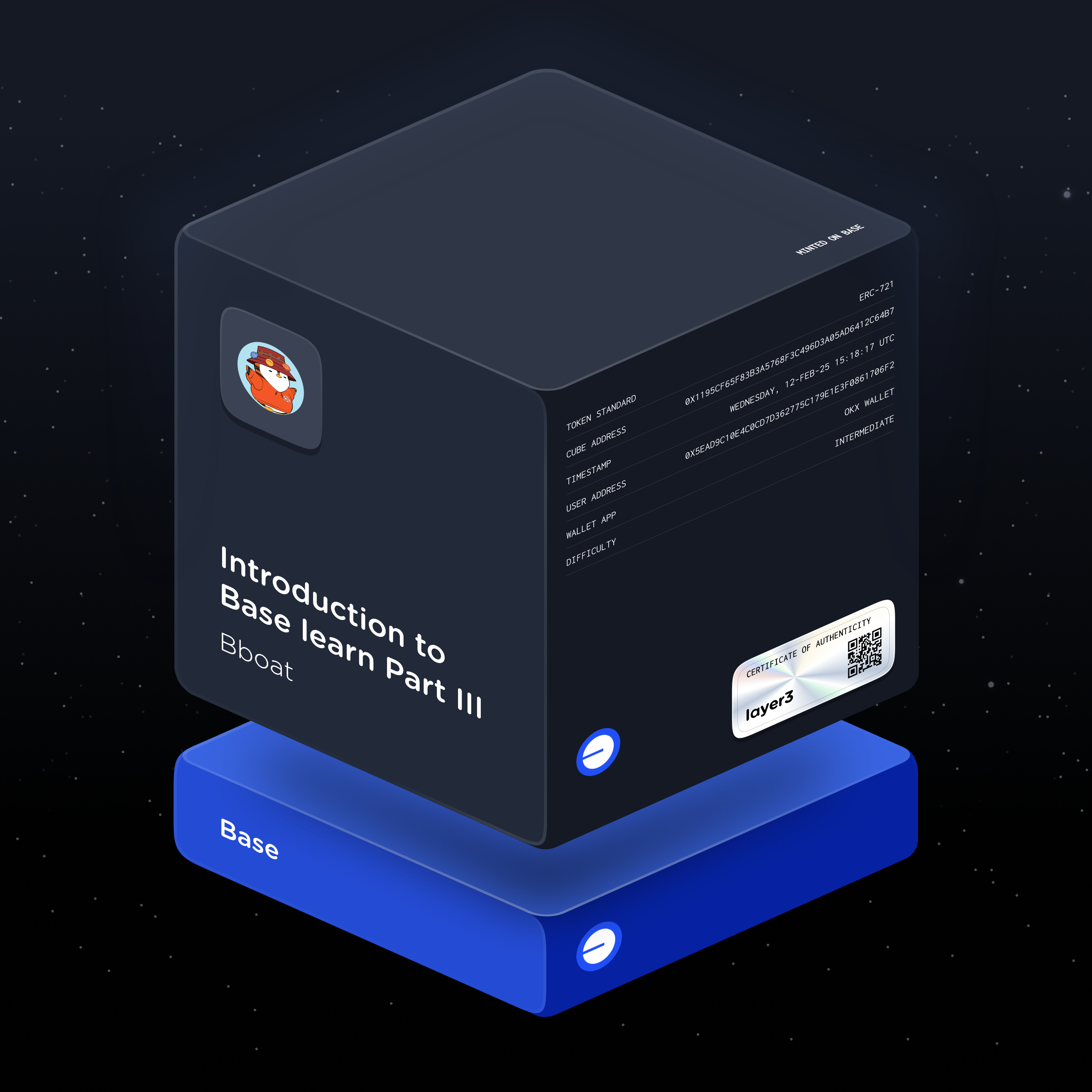 Introduction to Base learn Part III