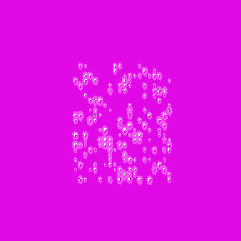 24x20 Basedpepen Blob with 294 Eyes #11