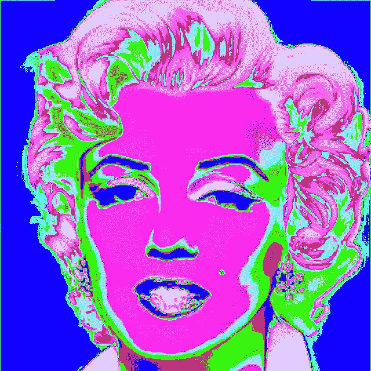Glitchy Monroe A2