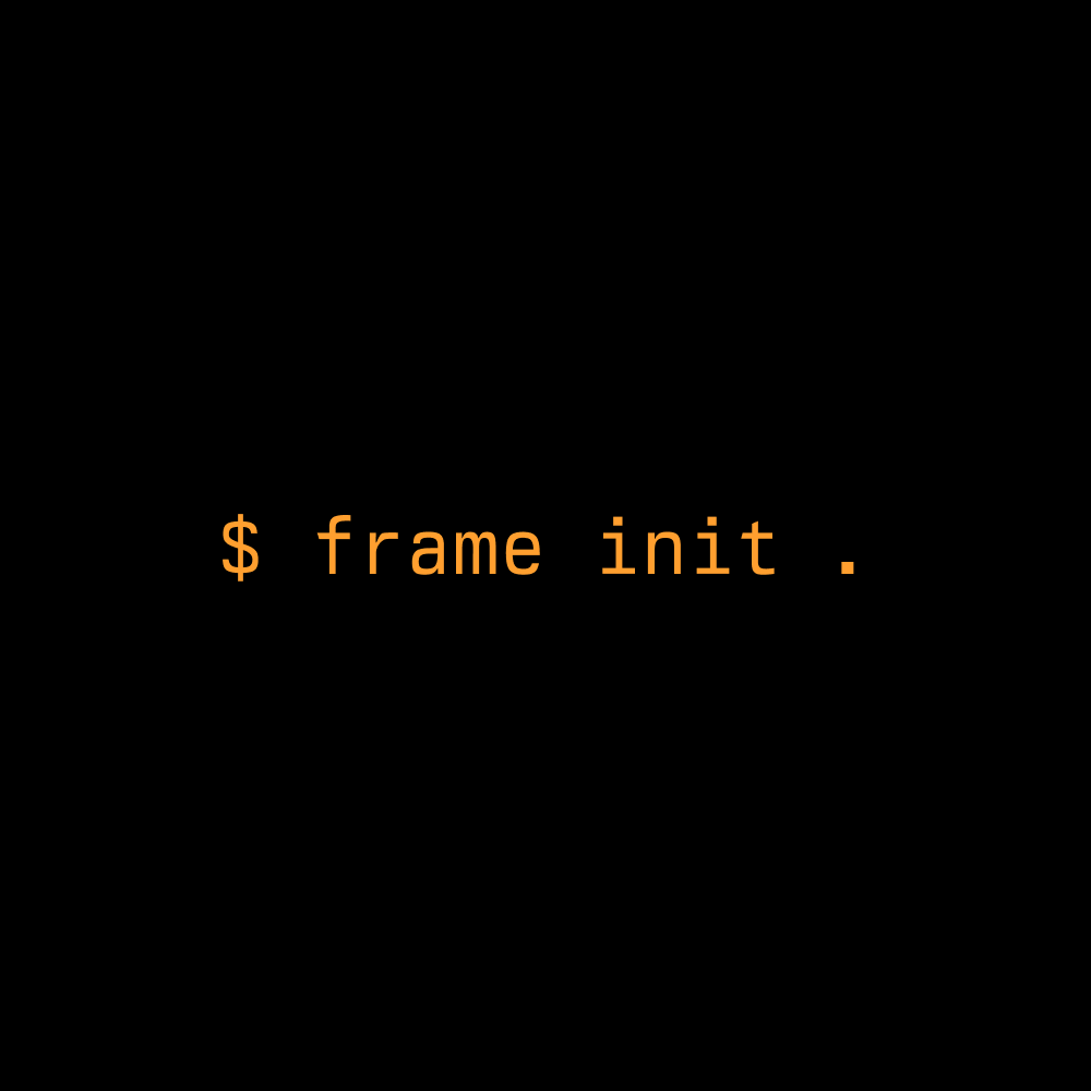 Frame Init #22