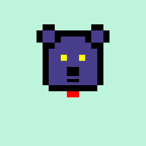 Pixel Bear #65862