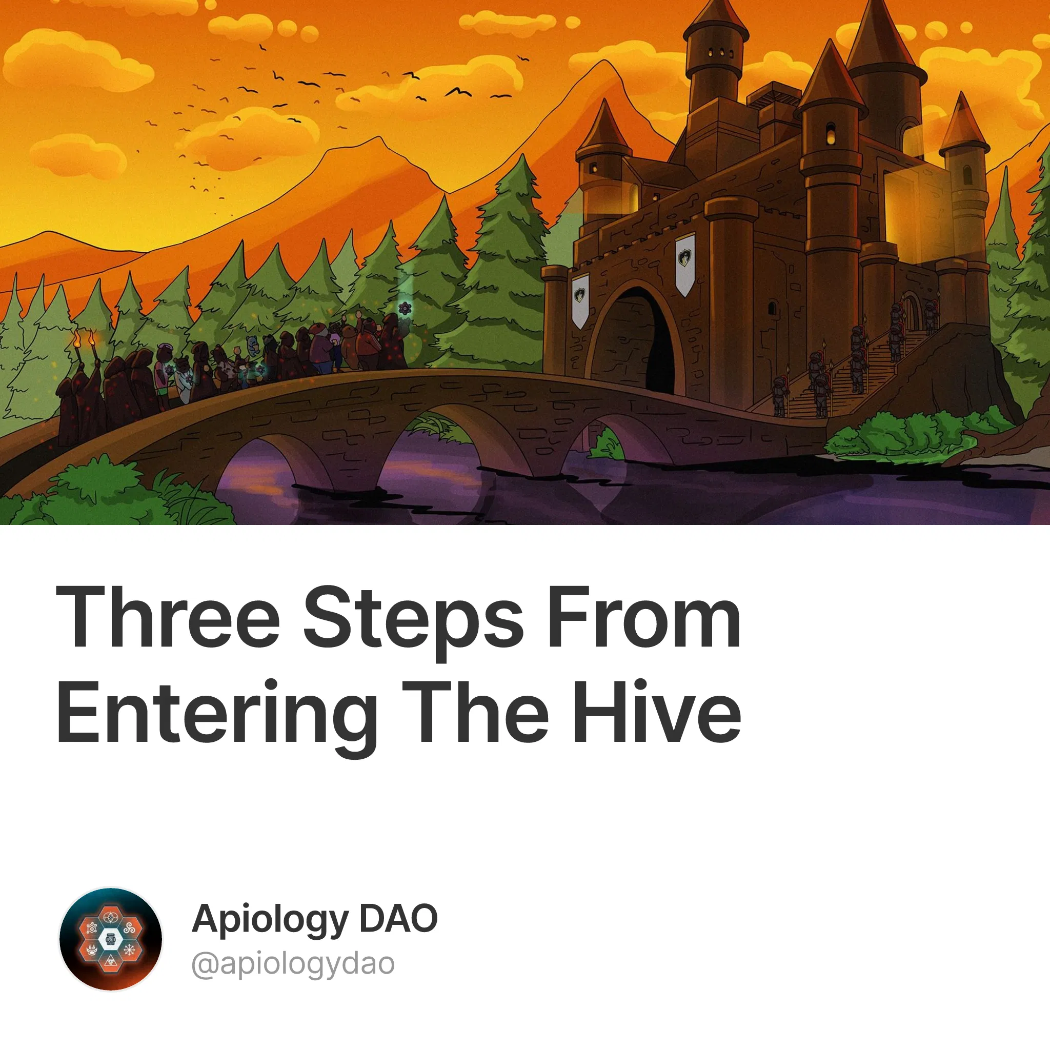 Three Steps From Entering The Hive #18