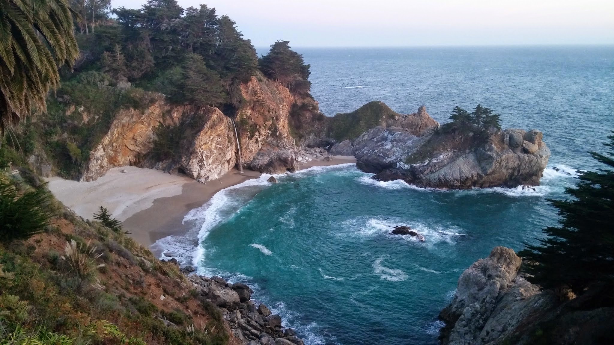 McWay Beach & Falls (Dusk)