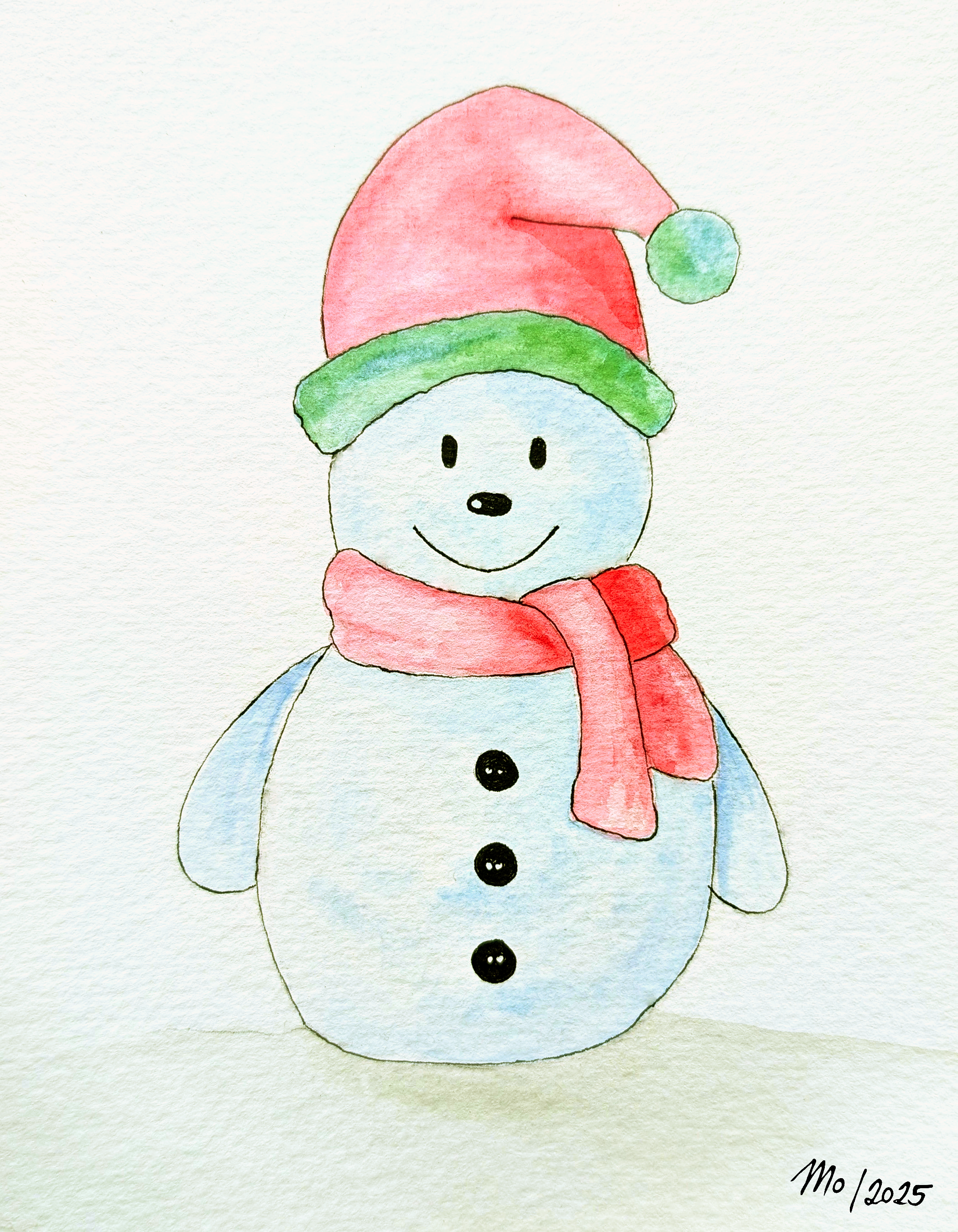 Monika's Art: Christmas Card 2025