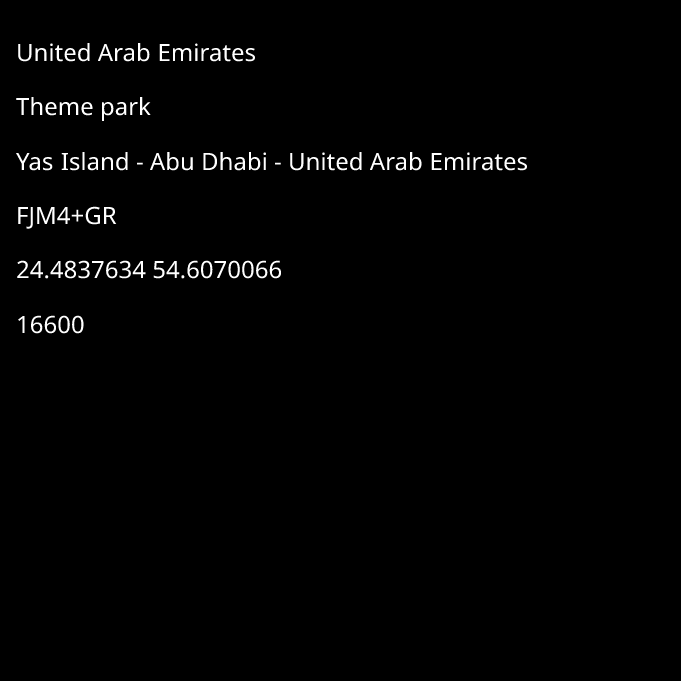 Fan of Ferrari World Yas Island
