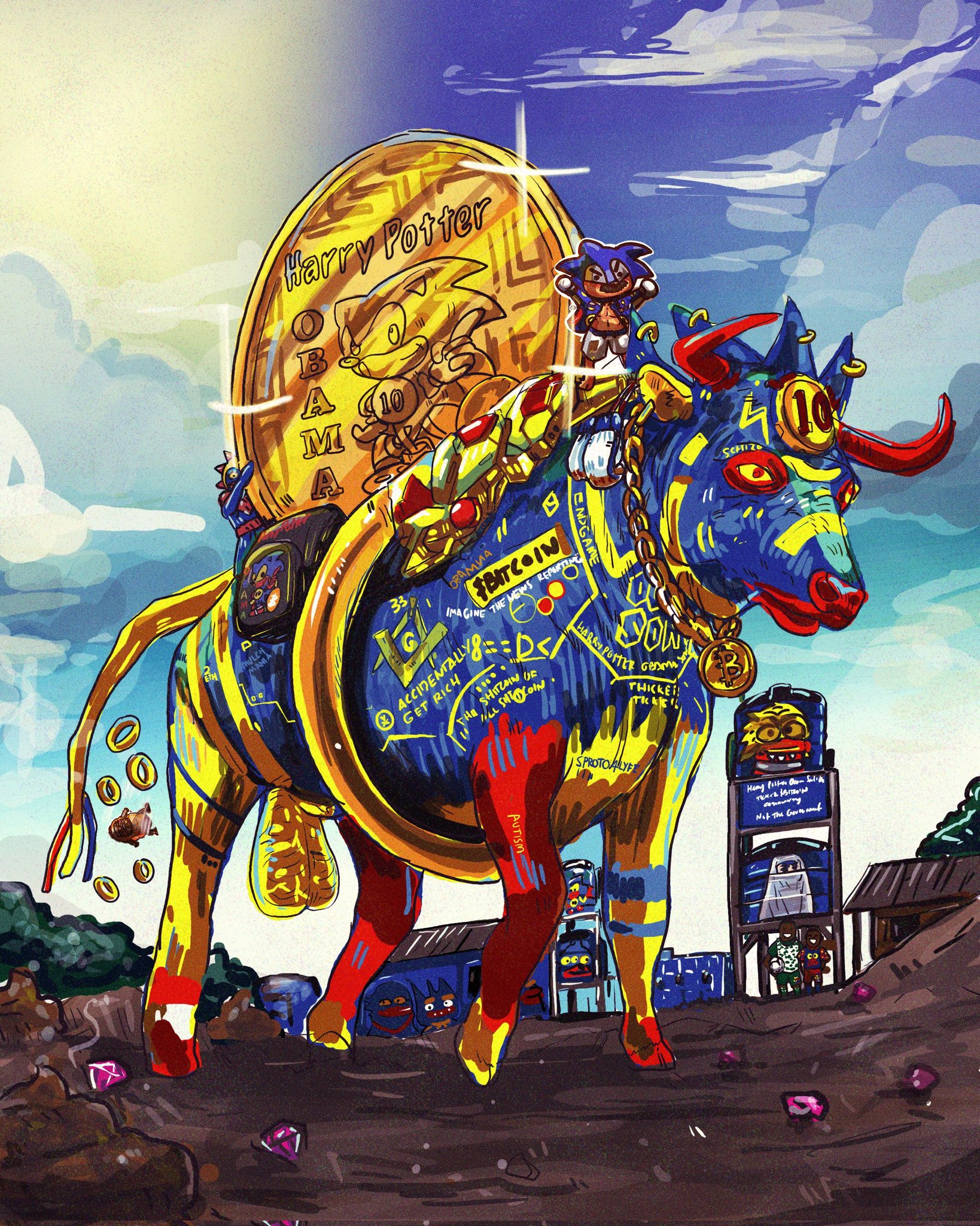 𝐑𝐈𝐃𝐄 𝐓𝐇𝐄 𝐁𝐈𝐓𝐂𝐎𝐈𝐍 𝐁𝐔𝐋𝐋