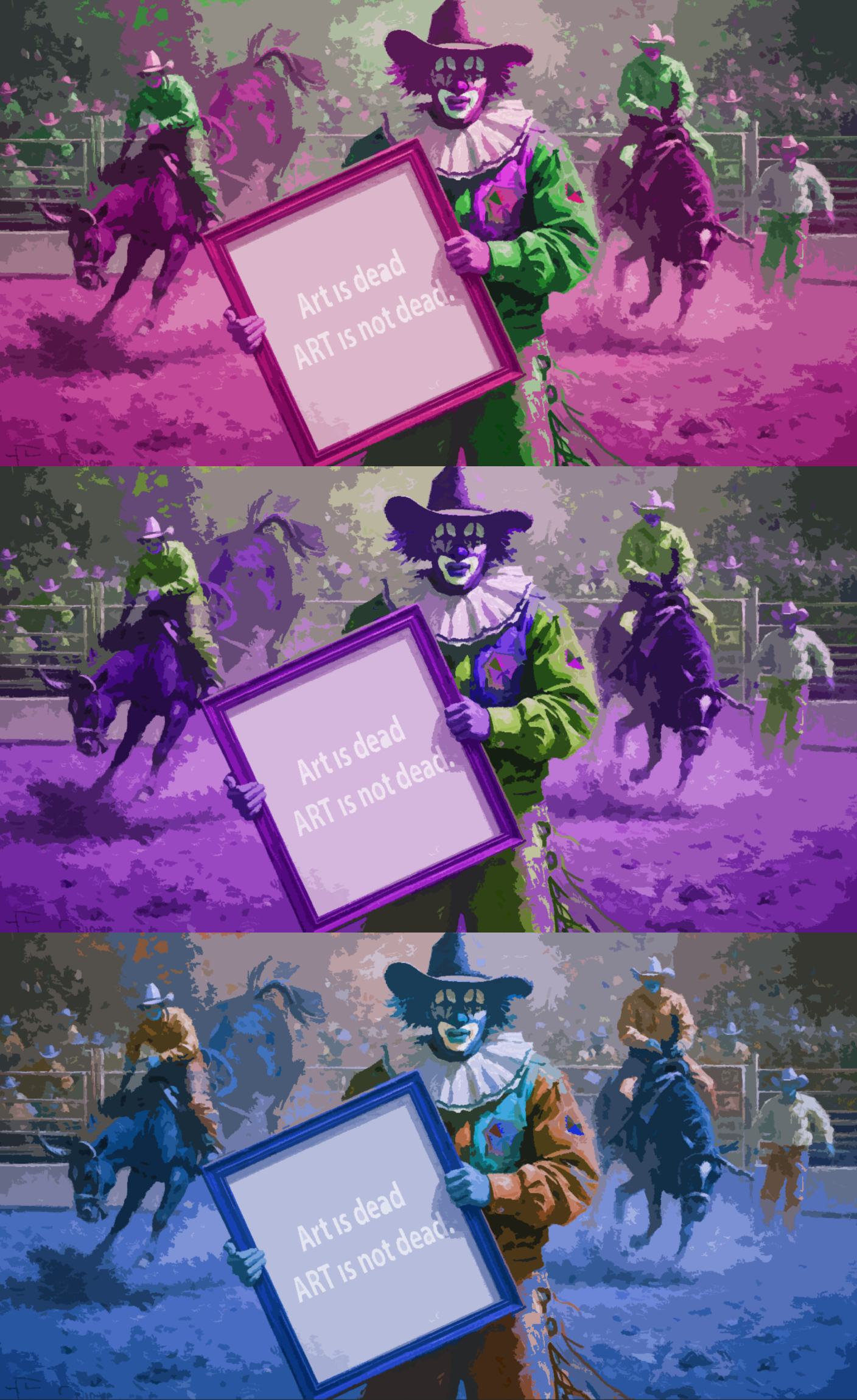 Notmyfirstrodeo(clown)