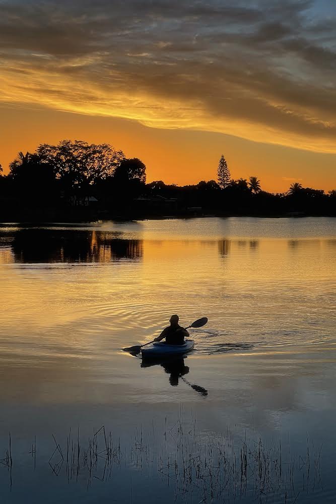 A sunset to remember