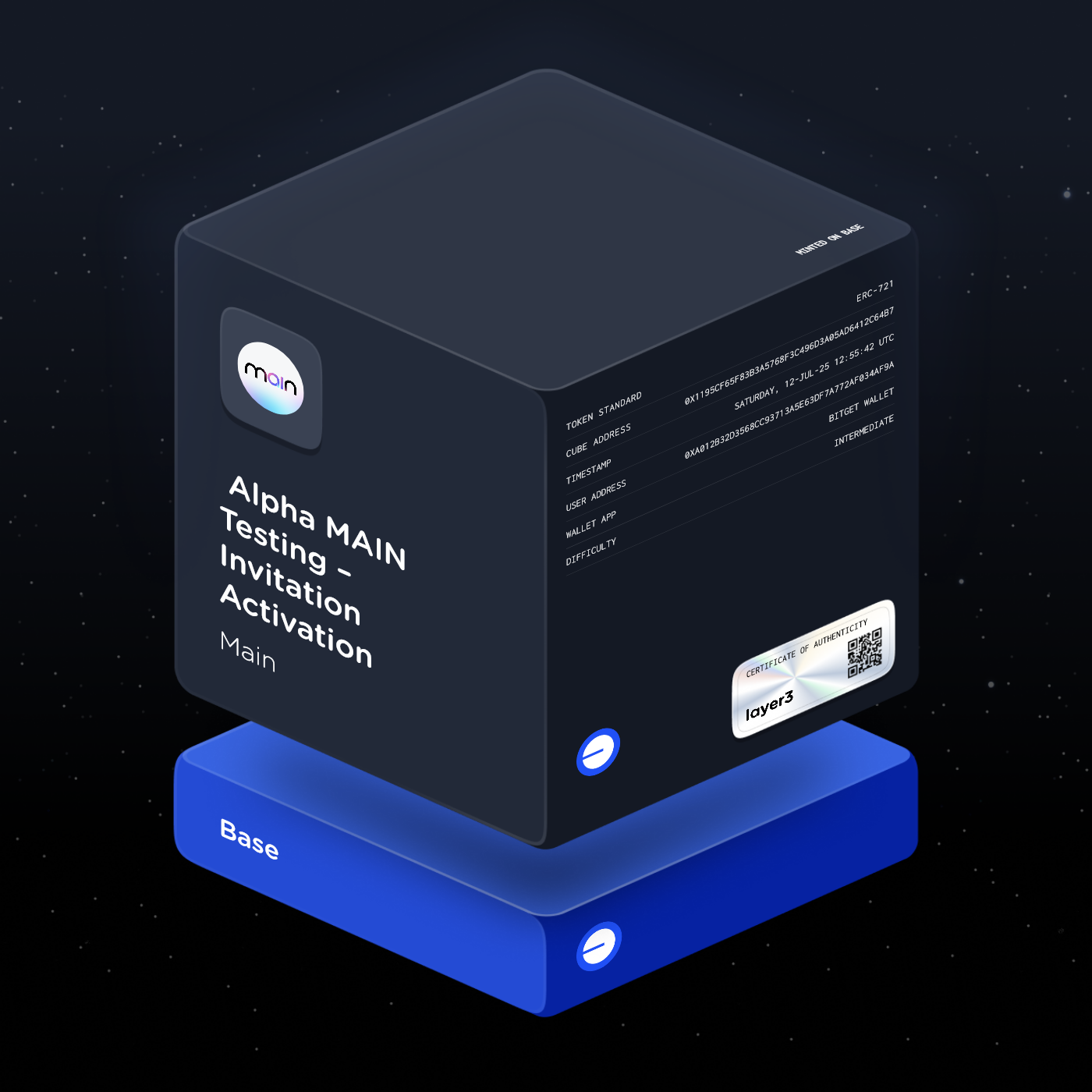  Alpha MAIN Testing – Invitation Activation