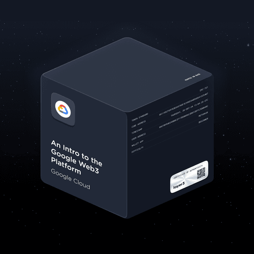 An Intro to the Google Web3 Platform
