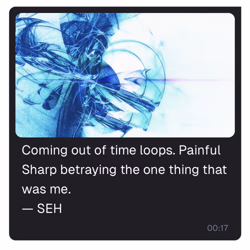 Coming out of time loops