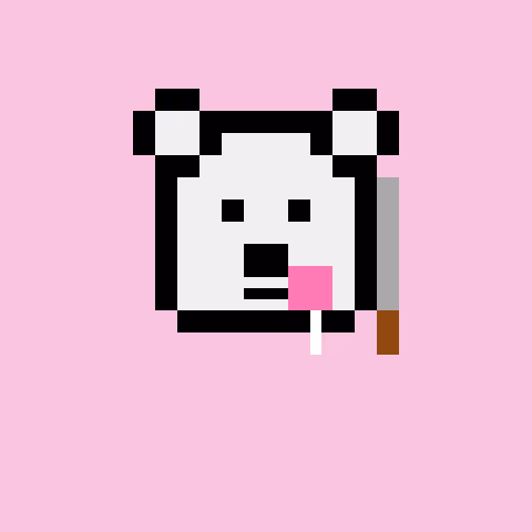 Pixel Bear #24400