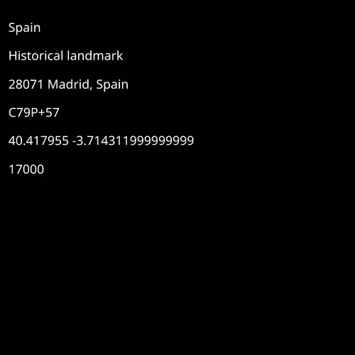 Fan of Royal Palace of Madrid