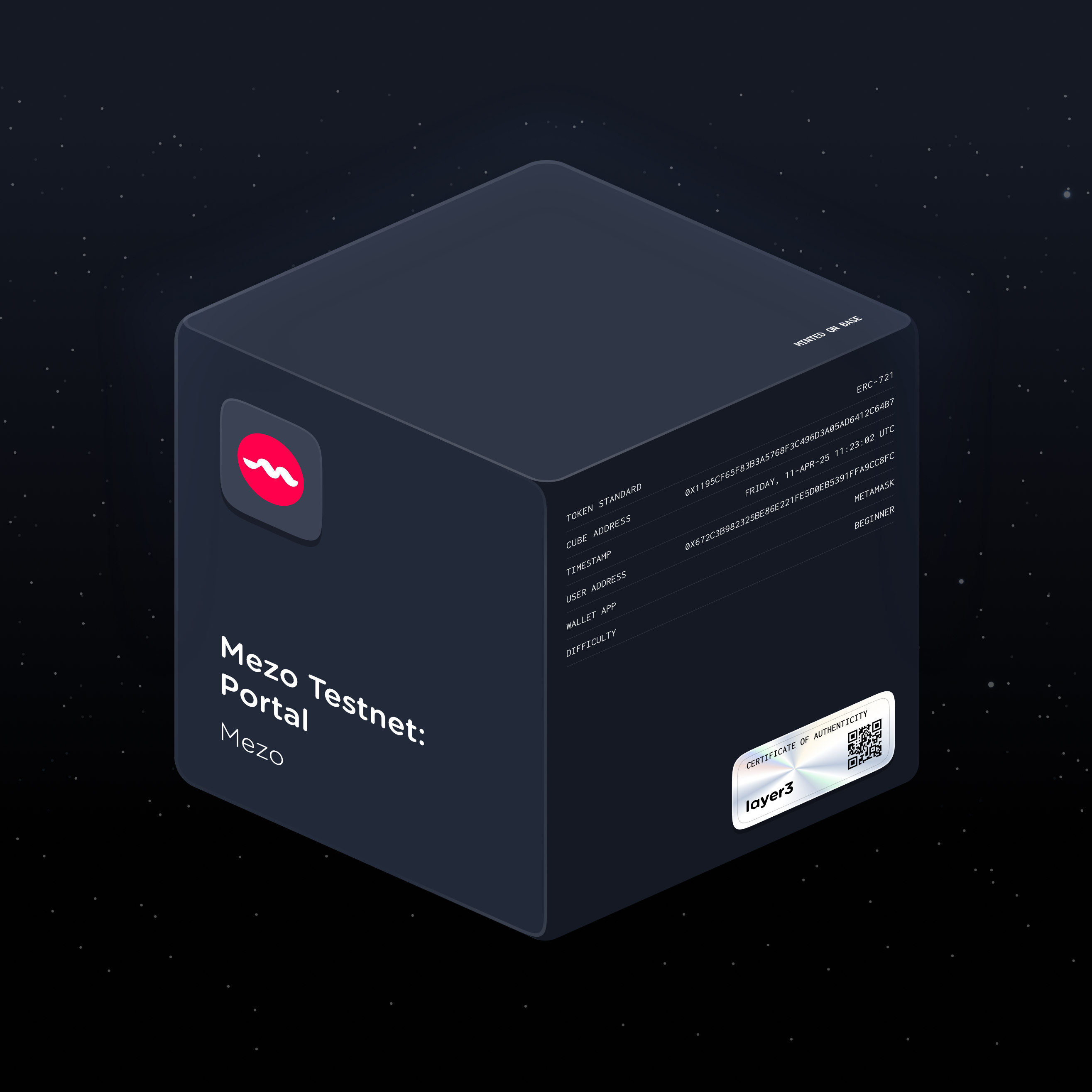 Mezo Testnet: Portal