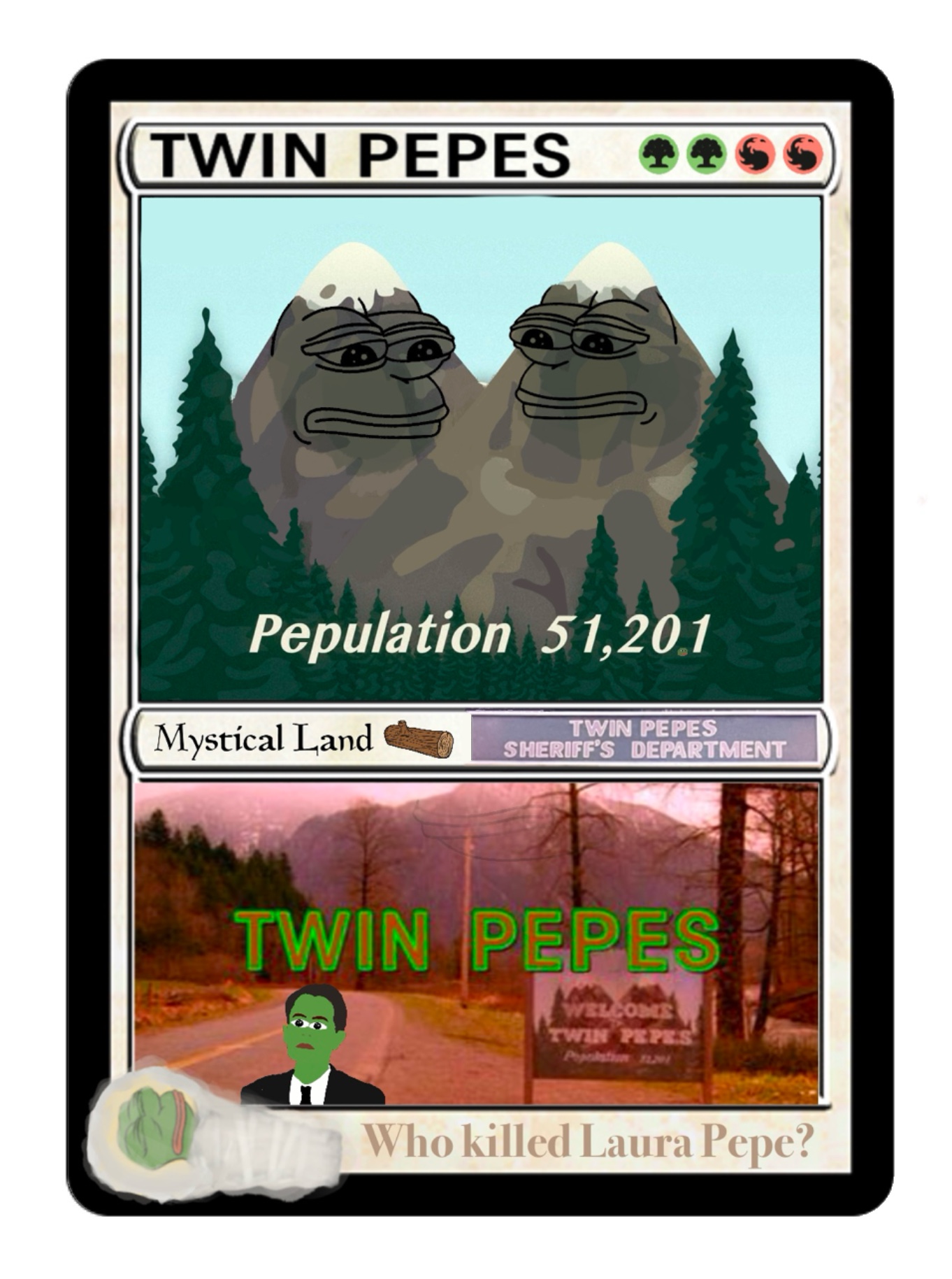 TWIN PEPEAKS | Series 1 Card 2