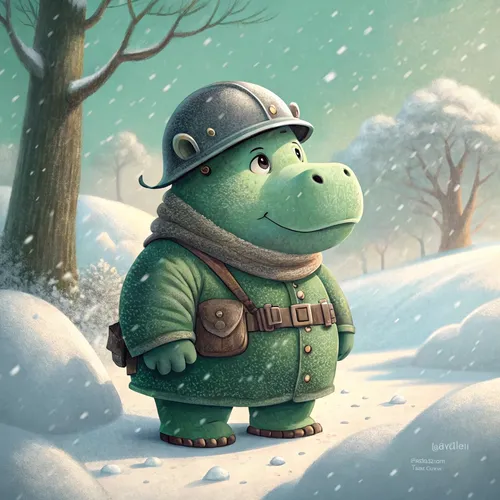 Hippos On Base #1519