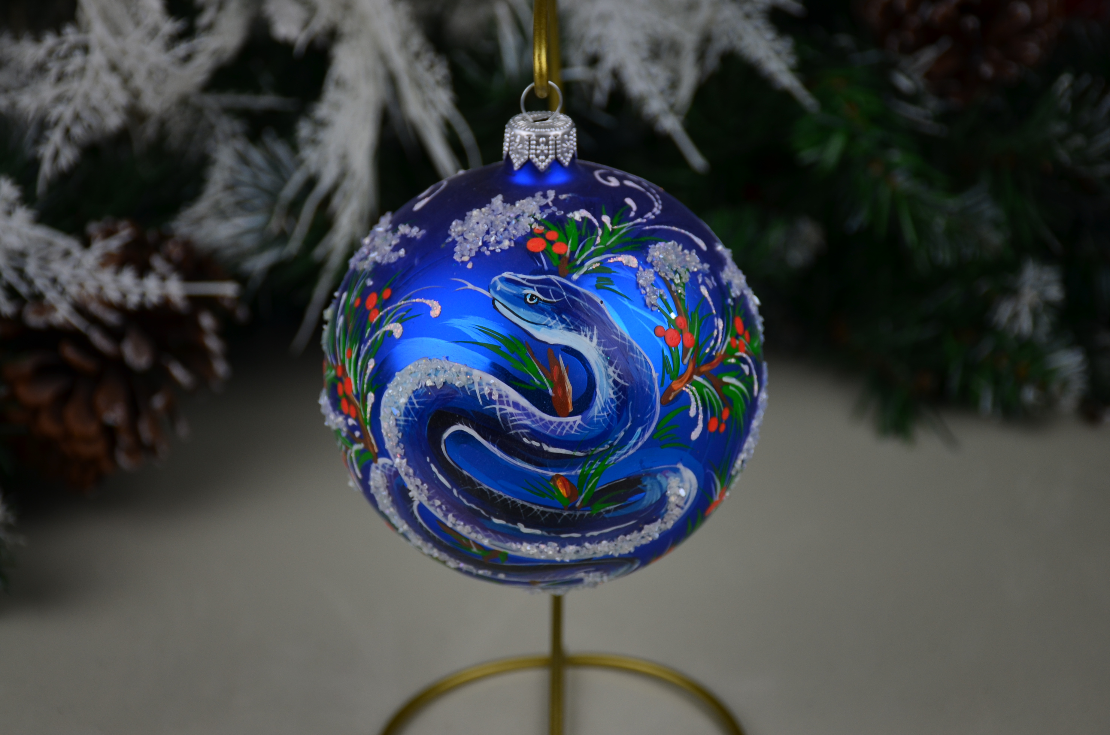 Handmade Christmas ball #8