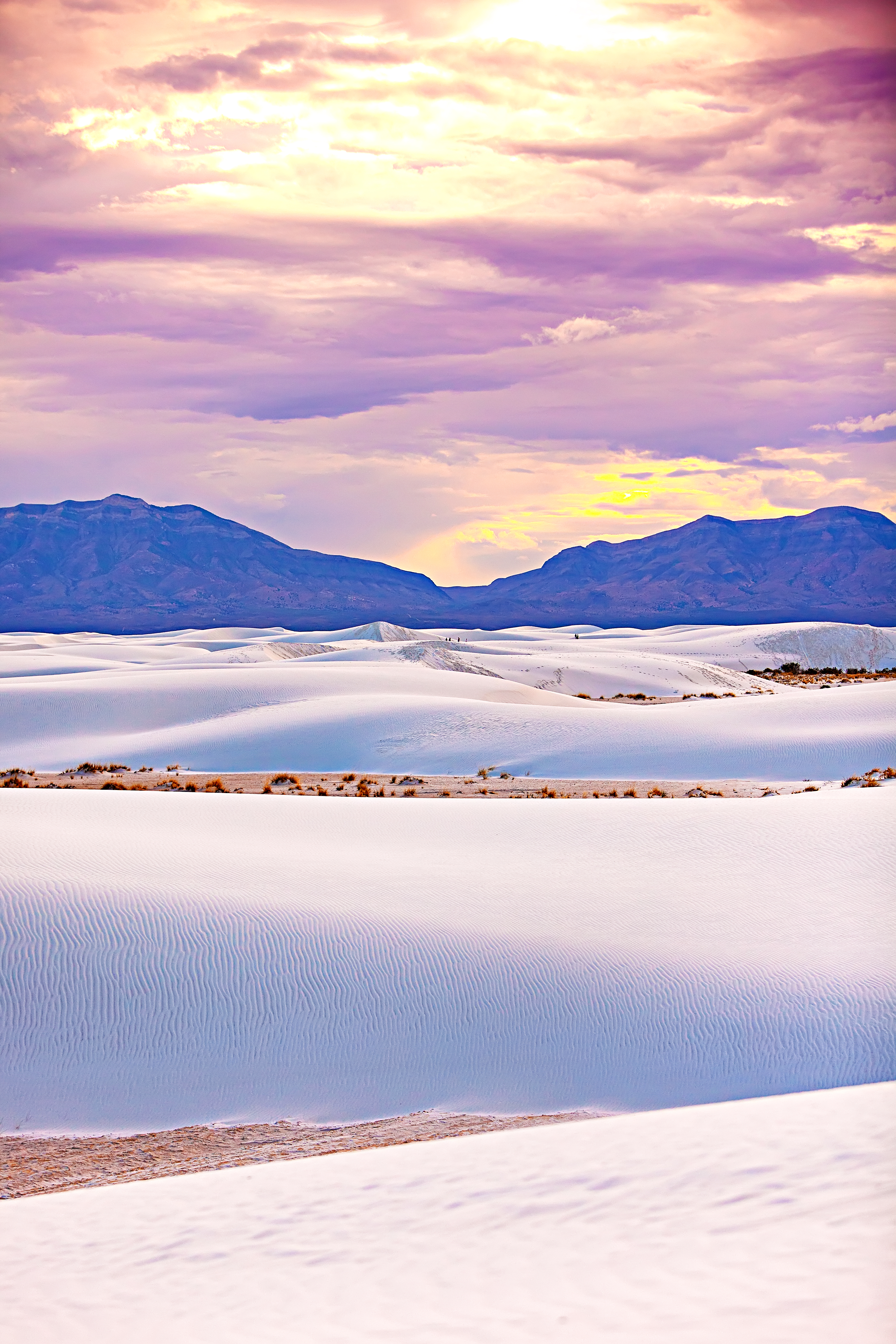 White Sands at Sunset #93