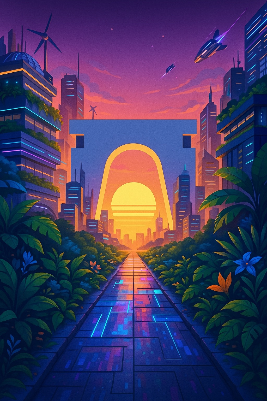 Sunset Arch