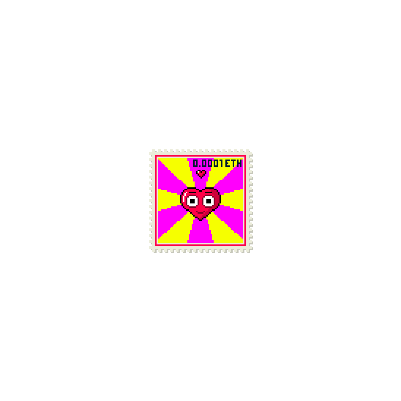 Pixel Stamps - Hypnotic Love