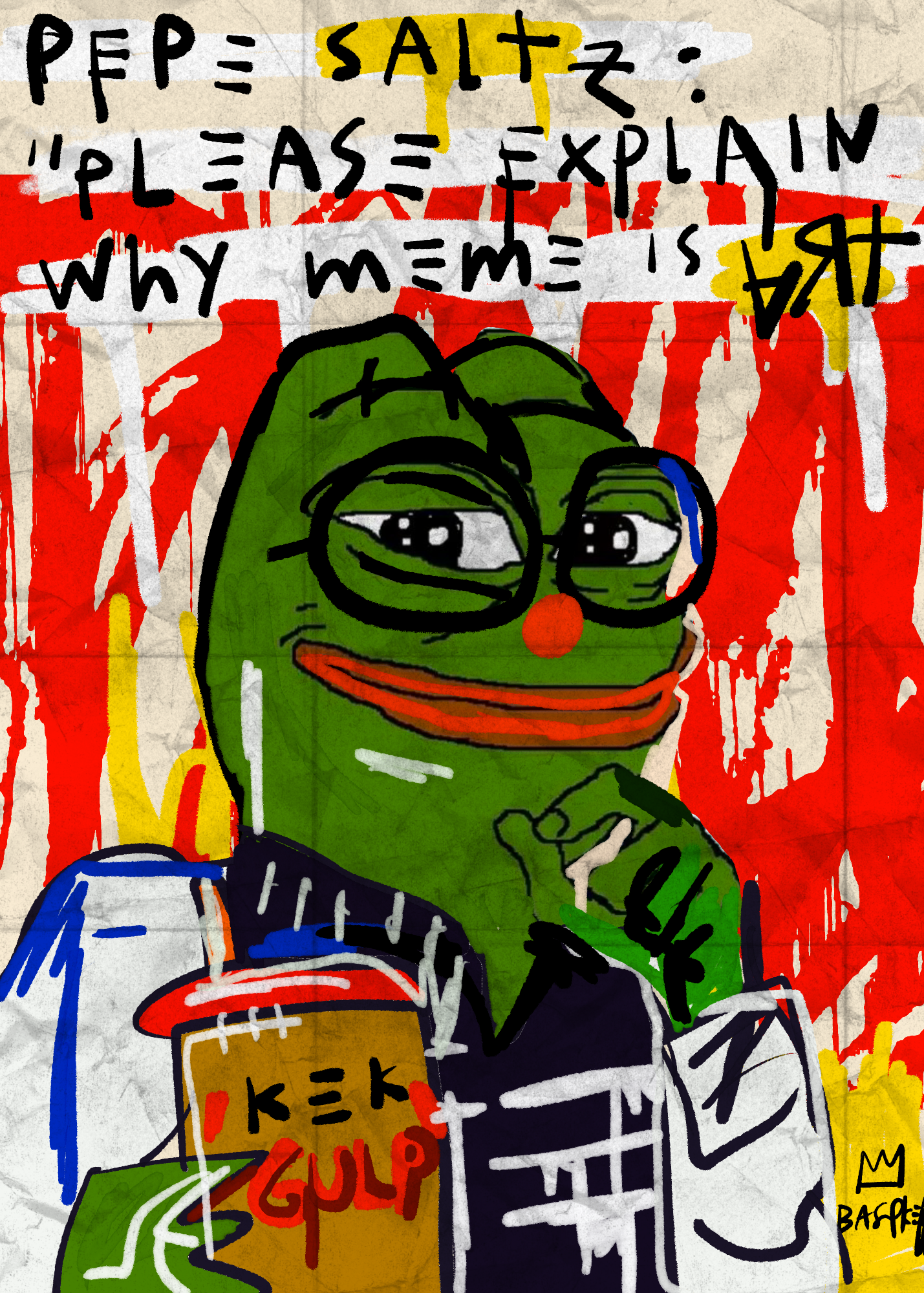 PEPE SALTZ PLEASE EXPLAIN