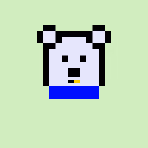 Pixel Bear #54409
