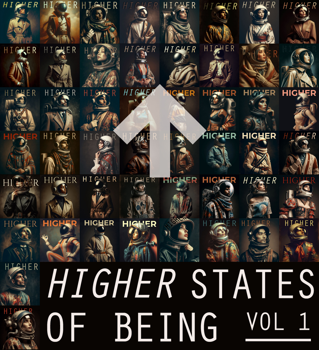 Higher States of Being Exhibition Posters