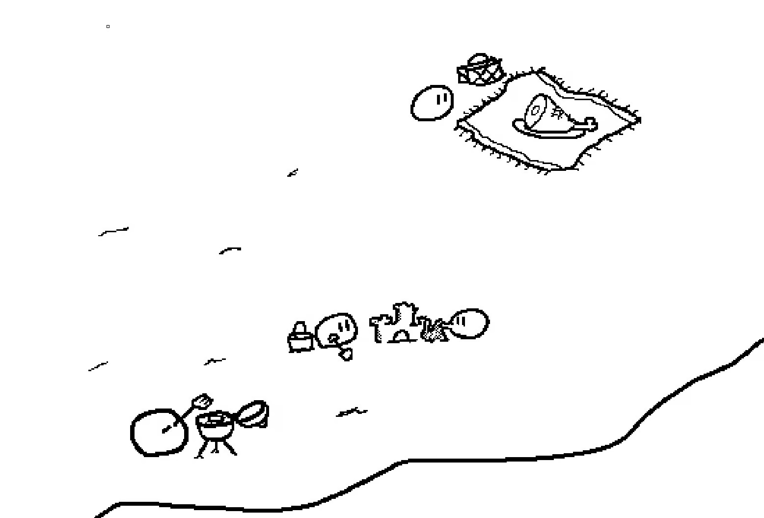 beach slime sketch #1