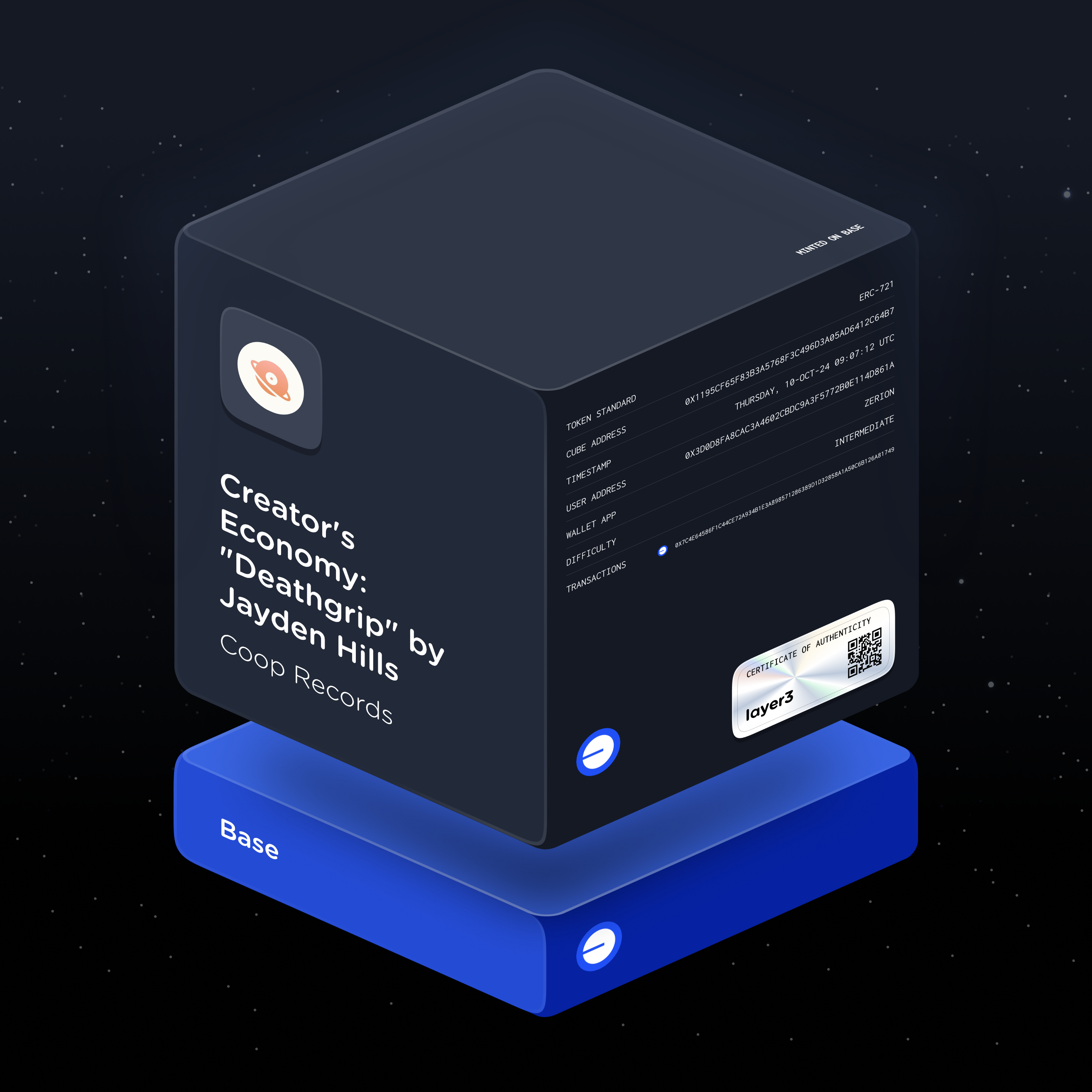 Creator's Economy: "Deathgrip" by Jayden Hills