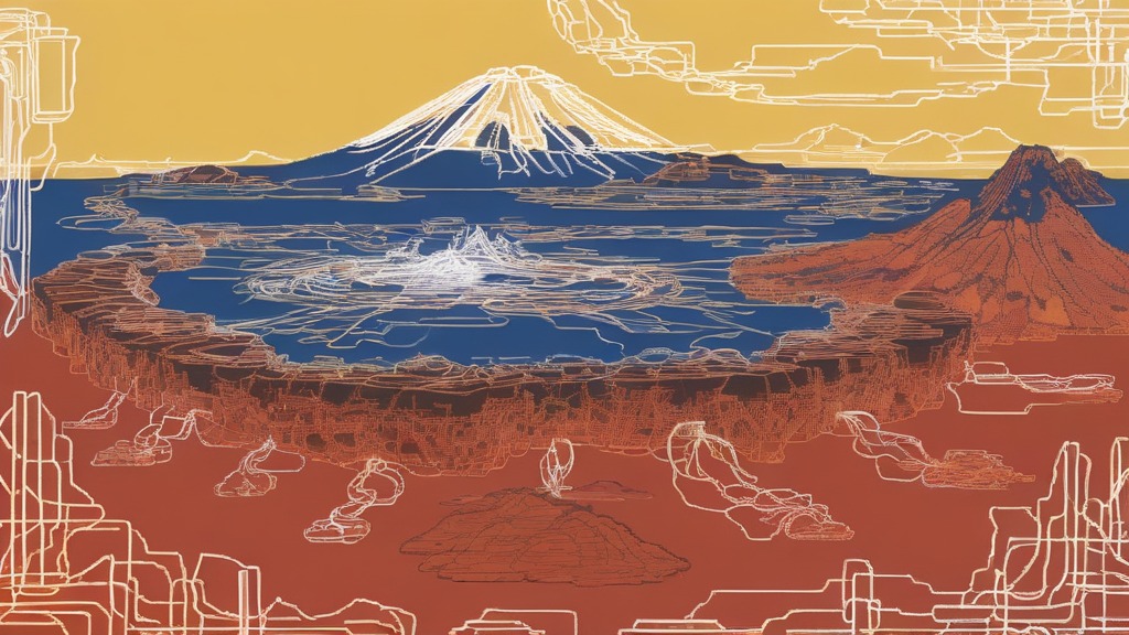 Anomalous Mainland of Seeping Magma