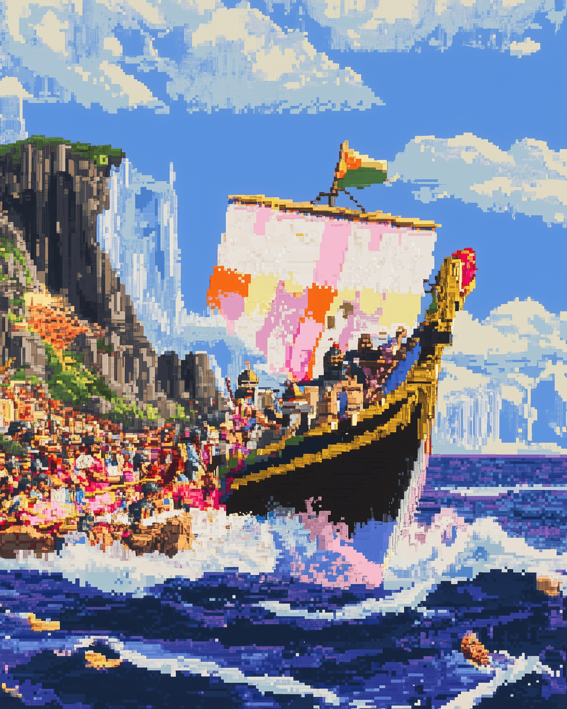 Fall behind, fall forgotten.