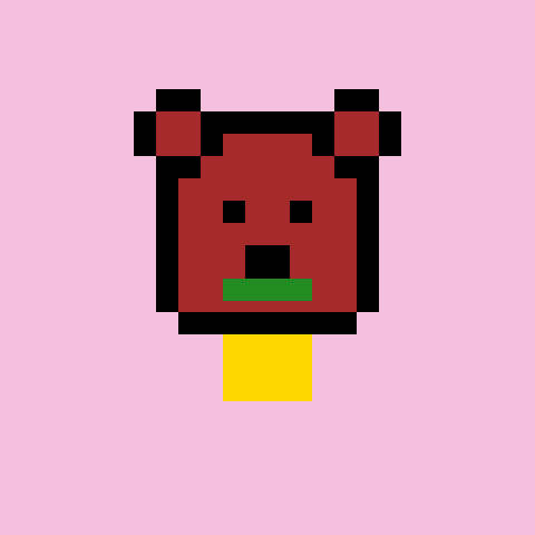 Pixel Bear #70855
