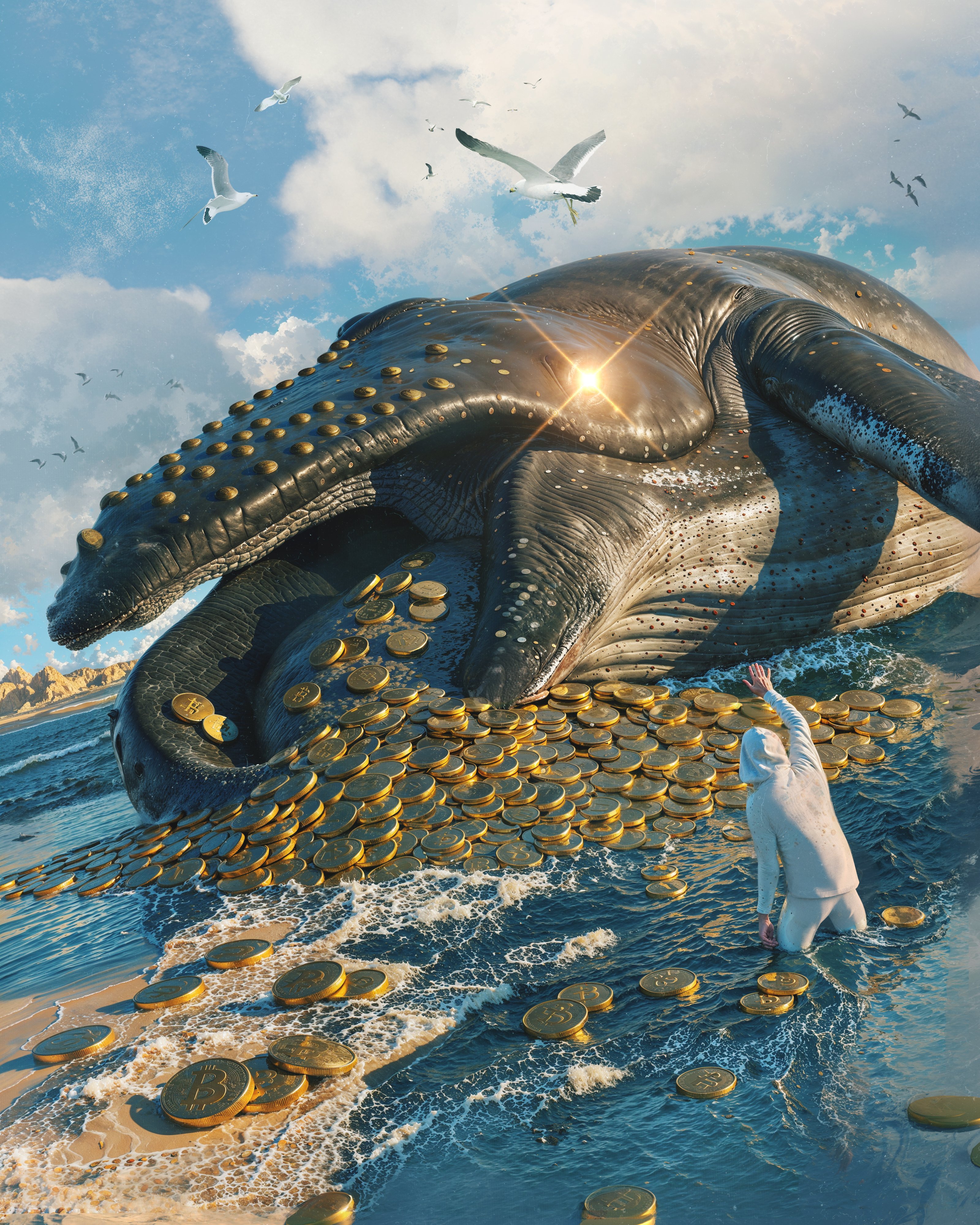 BEACHED WHALE